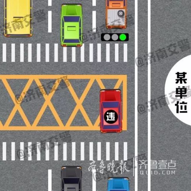 济南交警视频抓拍路口违法！过马路玩手机将被曝光