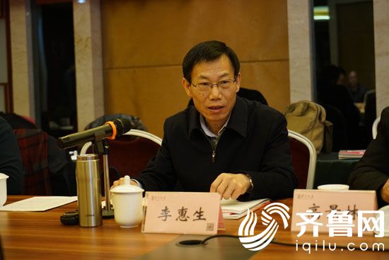 市委宣传部副部长、市文联党组书记、主席李惠生讲话
