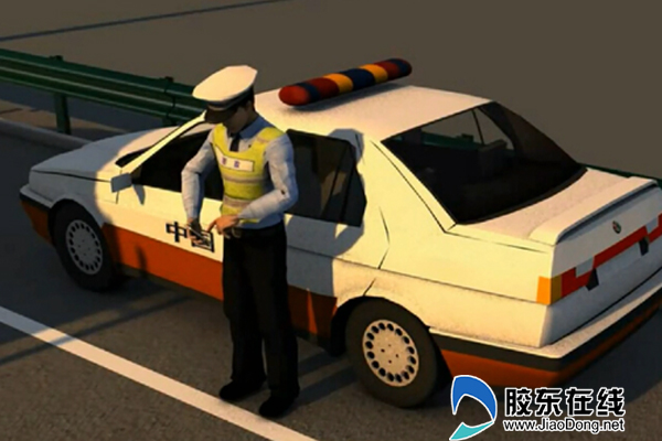 烟台高速公路路政支队制作应急处置流程模拟动画