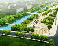 淄博高新区带状公园5月开园 综合服务中心下半年投用