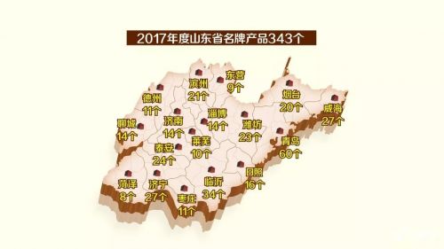 2017年山东省名牌榜出炉！青岛60个名牌居榜首