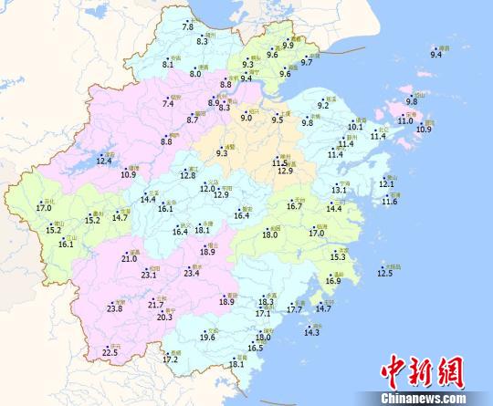 浙江多地发布霾黄色预警 预计21日前霾天气仍将持续