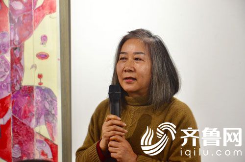 "王彦萍新作展"在滨州市时杰美术馆开幕