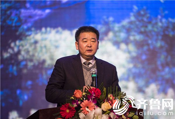 湖北省旅游发展委员会市场促进处二级调研员姚明喜讲话 王陆见 摄