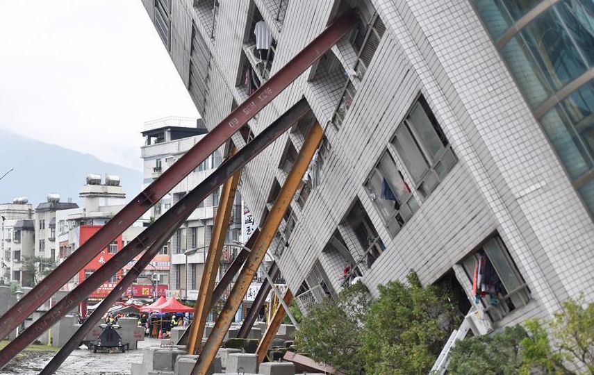台湾花莲地震已有4名大陆游客遇难 另有5名被困