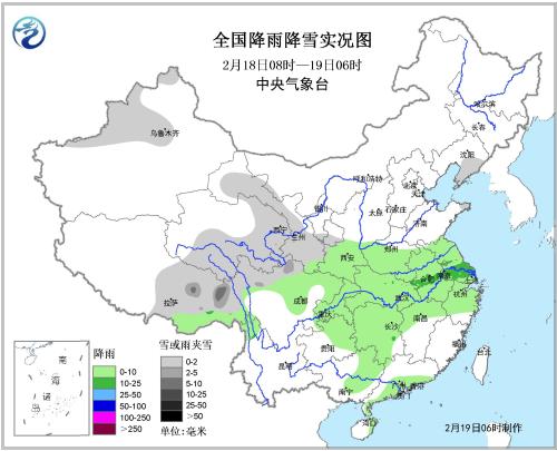 西藏新疆等地降雪 今晨河北山西河南等地有霾