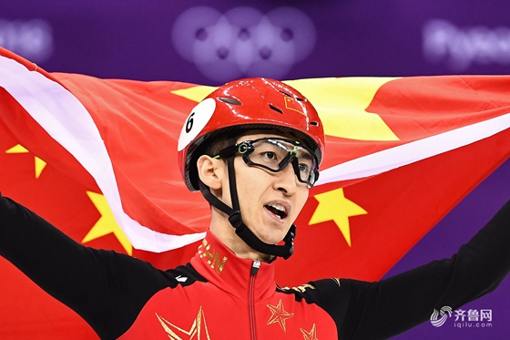 中国代表团迎首金！冬奥短道男子500米武大靖夺冠