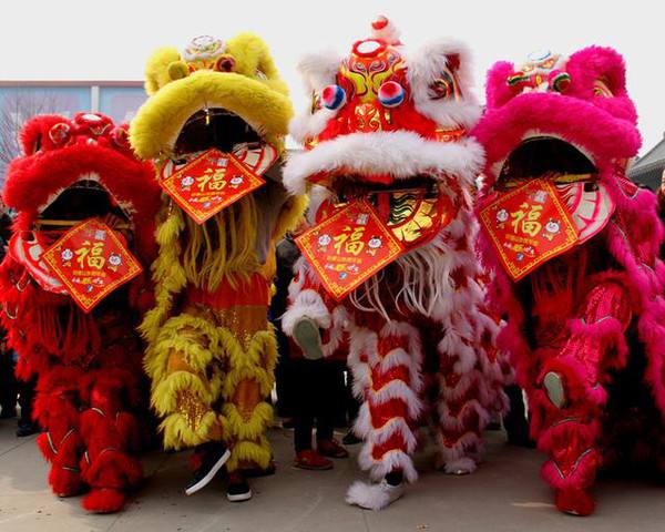 聊城：舞狮、舞龙、皮影戏……春节“火”了传统文化
