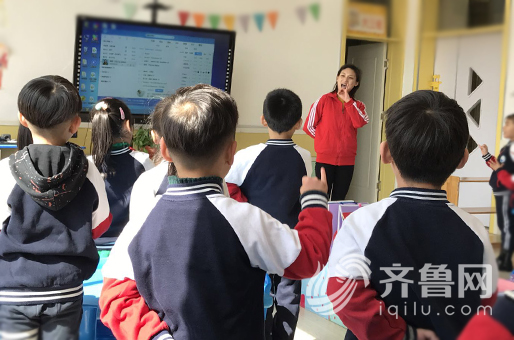 博兴县第三小学幼儿园开展教学活动