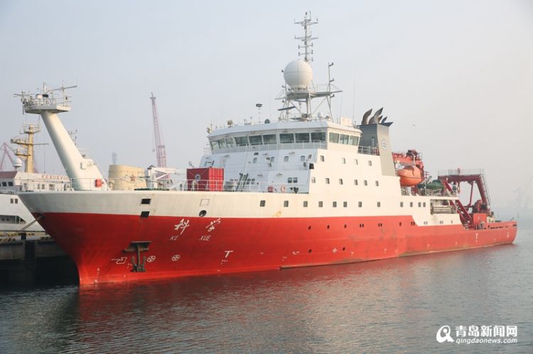 “科学”号海洋科考船赴西太平洋执行科考任务 4月返港