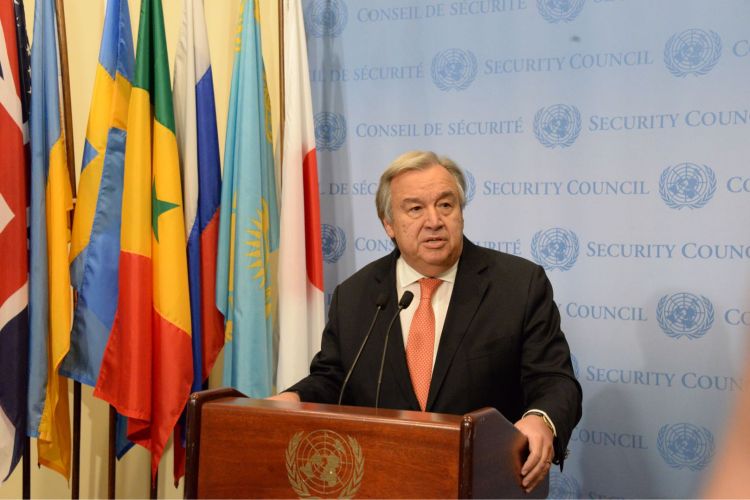 联合国秘书长表态:安理会对维护国际和平安全负主要责任