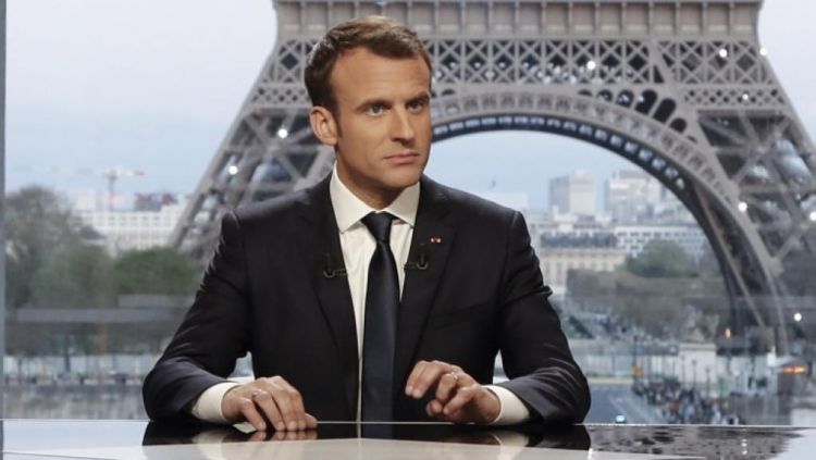 马克龙：法国没有向叙利亚宣战，我们只是采取了军事行动...