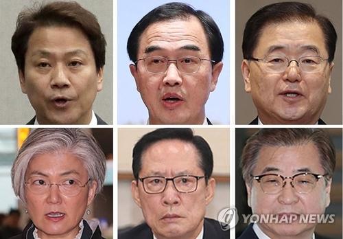 韩公布韩朝首脑会谈总统随行人员名单 明开通热线