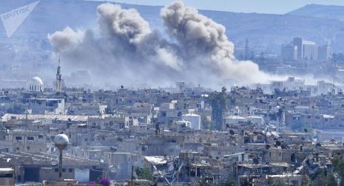 叙利亚大马士革市场遭到武装分子袭击 致4死15伤
