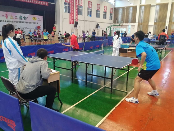 章丘区第七届全民健身运动会开幕 乒乓球赛事率先开赛