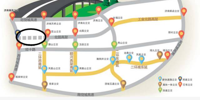济南首条纵贯东西城快速路来了！明年元旦北园高架直达西客站！