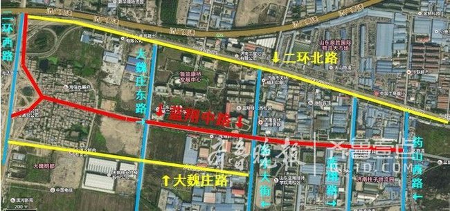 蓝翔中路（二环西路-药山西路）将改造，10月底通车