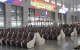聊城火车站新装400台共享按摩椅 预计五一前正式启用