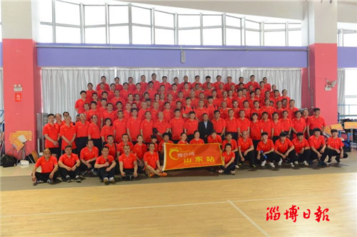 2018“淘你欢青年生活公园”杯乒乓球团体赛在淄成功举行
