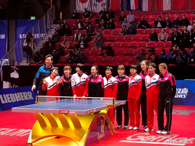 世乒赛朝鲜韩国“弃赛握手” 将以联队形式参赛