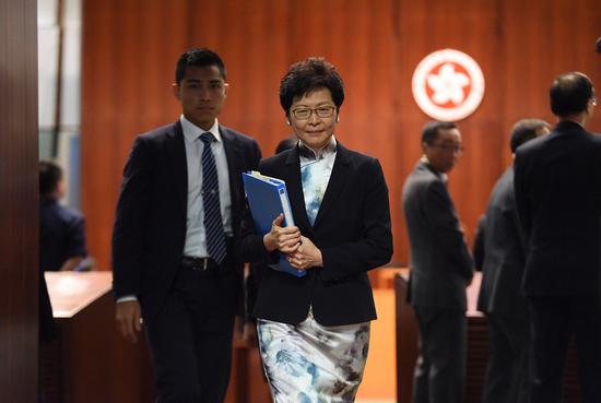 香港反对派称普通话不是母语 遭林郑月娥回呛:你很无聊