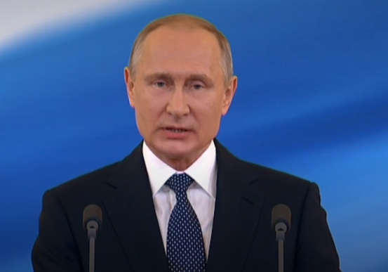 普京宣誓就任俄罗斯新一届总统 正式开启第四任期