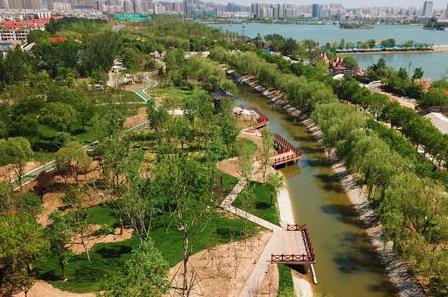 东昌湖景观提升及游路改造工程探访 将于8月底完工