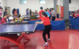 东营市老年人乒乓球比赛开幕 为省老年人运动会选拔队员