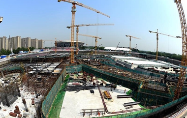 北京冬奥场馆国家速滑馆工程全面进入地下施工阶段