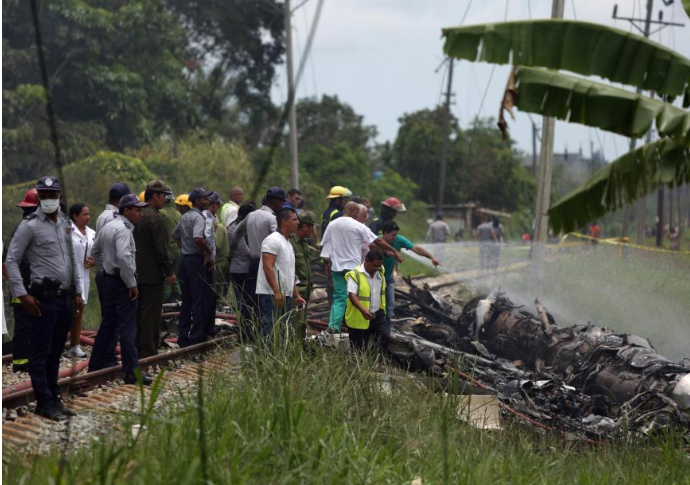 古巴3名坠机幸存者病情严重 飞机系从墨西哥租借