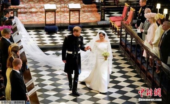 全美近3000万人观看哈里梅根大婚 超过威廉婚礼