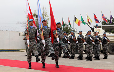 中国赴黎巴嫩维和部队完成第16次轮换交接 