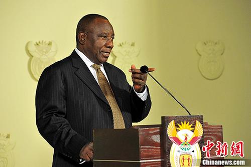 南非总统称将捐一半薪水支援国家建设