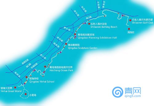 青岛最美慢跑道上线 连通市南滨海步道通往崂山景区