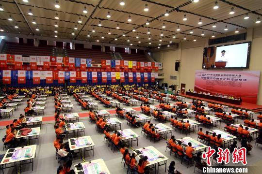 全国职业院校技能大赛沙盘模拟企业经营赛项在天津开赛