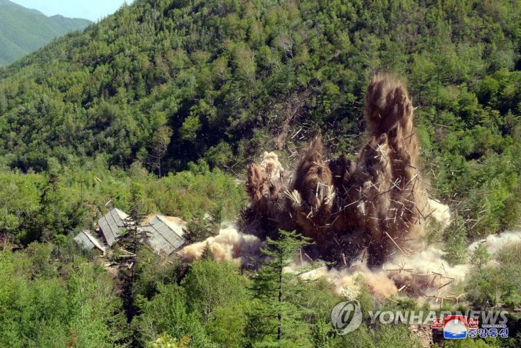 朝鲜废弃丰溪里核试验场 外交部:值得肯定和鼓励