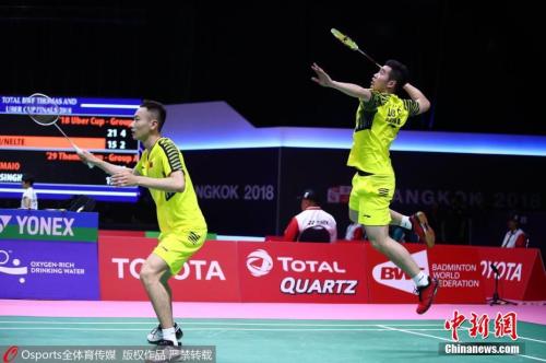 中国男羽3:1战胜日本 时隔6年再夺汤杯冠军