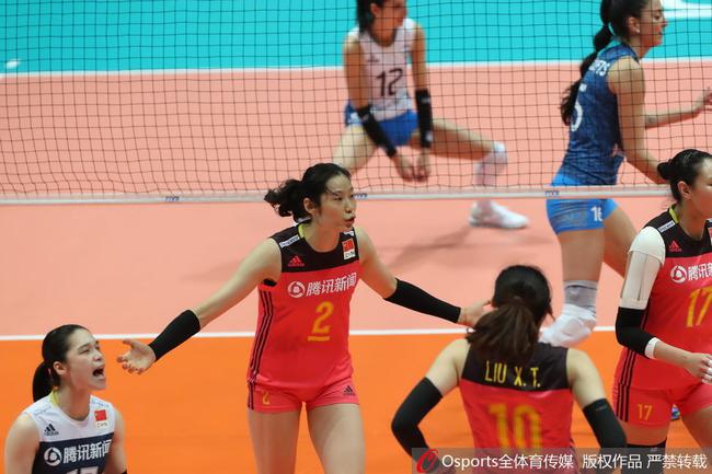 朱婷16分中国女排3-0阿根廷 世联香港站轻取首胜