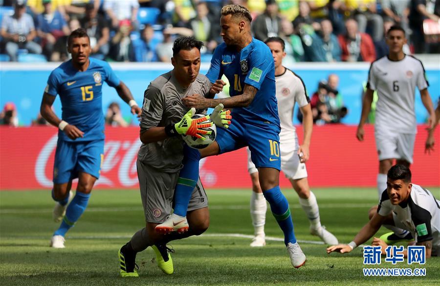库蒂尼奥补时破门内马尔绝杀 巴西2-0哥斯达黎加迎首胜