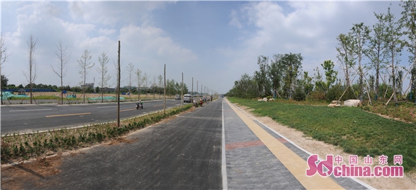 淄博高新区西五路北延工程将于7月底通车