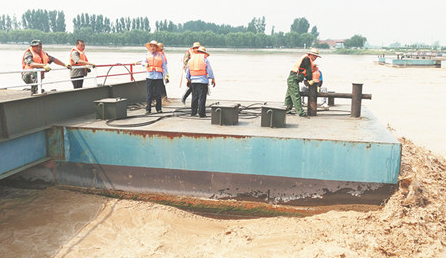 黄河汛期已过 横跨淄博、滨州两岸两座浮桥恢复通行