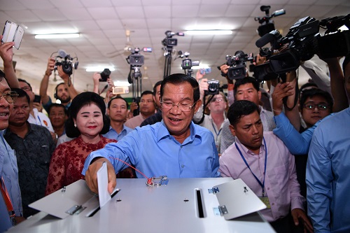 外媒：柬埔寨执政党赢得第六届国会选举