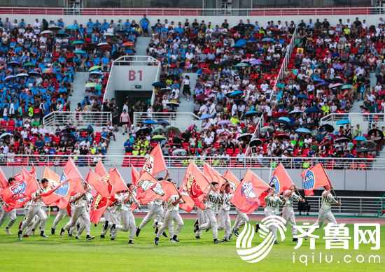 2018年第十二届“鲁能·潍坊杯”国际青年足球邀请赛开幕式圆满举行