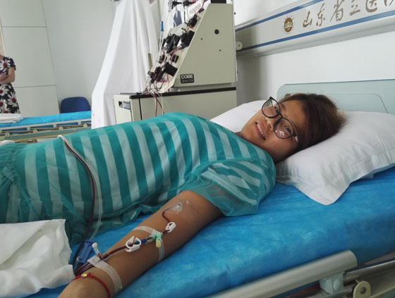 青岛女孩紧急捐献造血干细胞