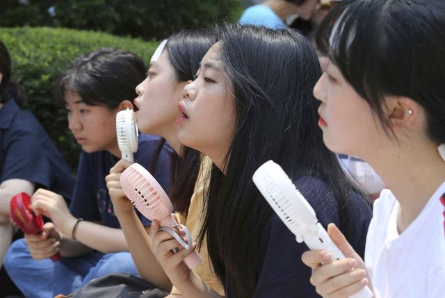 百年最高温！韩国夏季用品“热销”