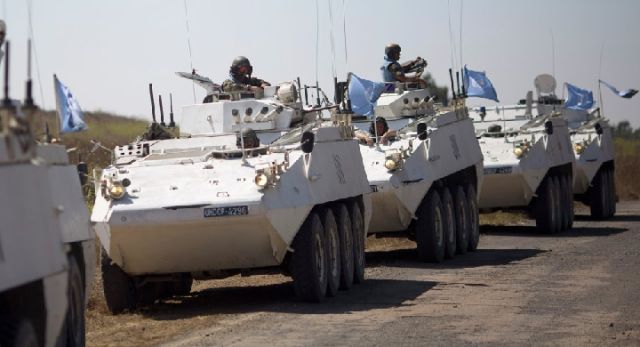 联合国维和人员重返戈兰高地缓冲区