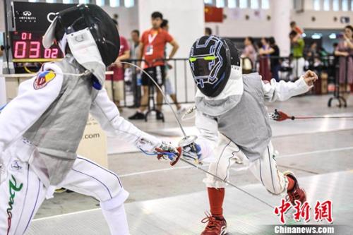 中国击剑俱乐部联赛“亮剑”海南 再破新纪录
