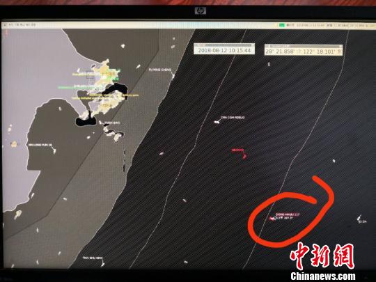 台风“摩羯”将至 一外轮在浙江温岭外海失去动力