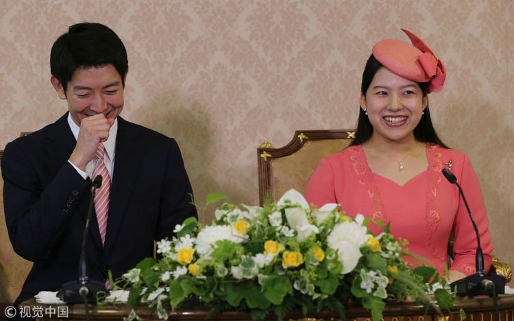 日本绚子公主获平民未婚夫正式提亲 婚后放弃皇籍