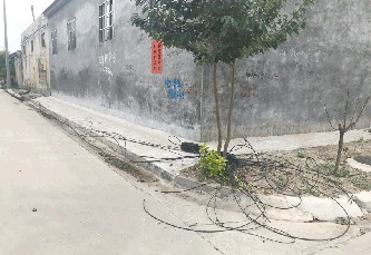 淄博：线缆被莫名剪断 百余户村民断网一周